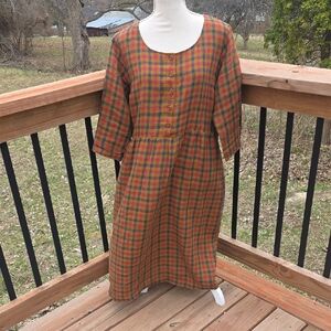 Pyne & Smith Midi Dress, Size Large